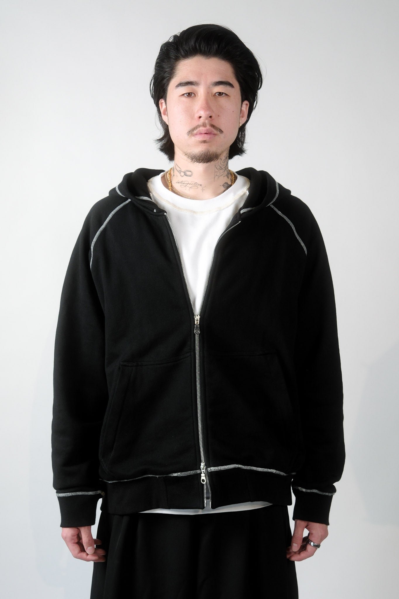 Raglan Zip Hoodie
