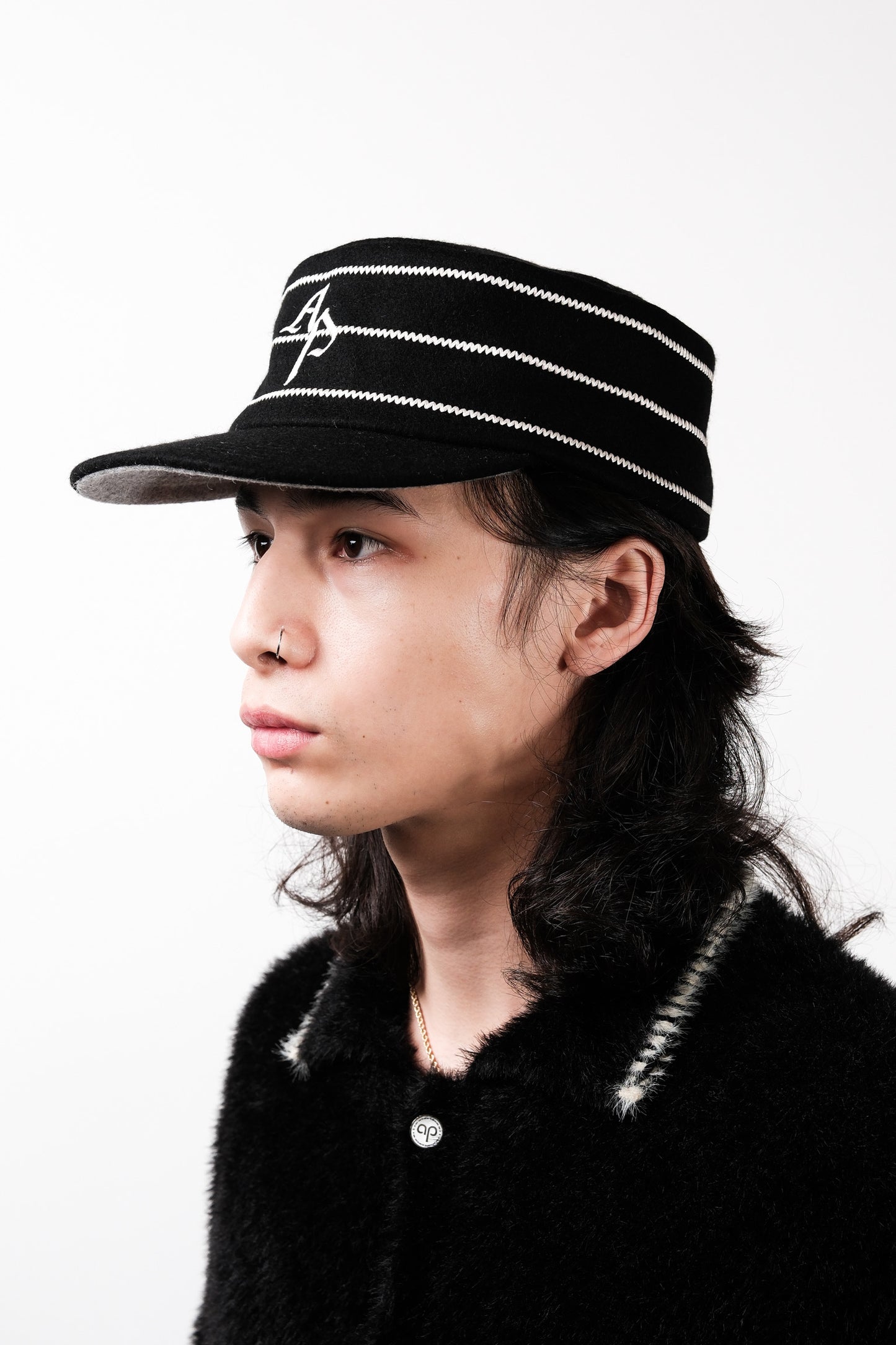 Wool Pillbox Hat