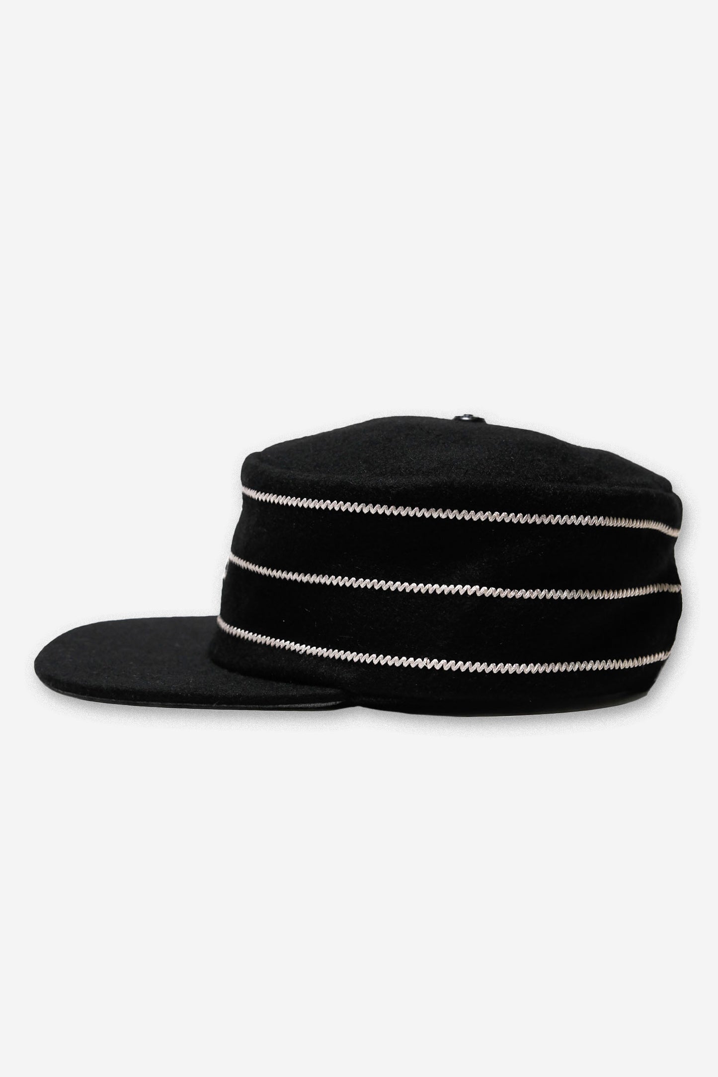 Wool Pillbox Hat