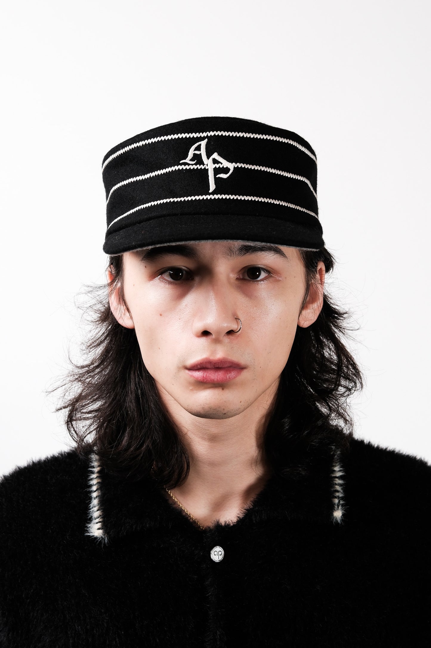 Wool Pillbox Hat