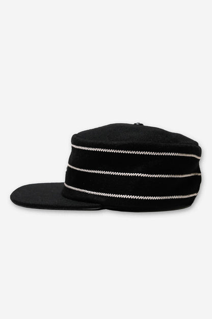 Wool Pillbox Hat